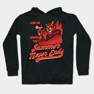 Where the Summer never ends - Black Hoodie